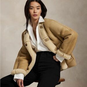 Reversible Shearling Liner Jacket (NWT)